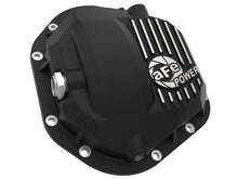 Cargar imagen en el visor de la galería, aFe Pro Series Front Diff Cover Black w/ Machined Fins 17-21 Ford Trucks (Dana 60) w/ Gear Oil