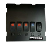 Cargar imagen en el visor de la galería, Moroso 99-04 Mazda Miata NB Radio/HVAC Pocket Block Off Plate With Switches