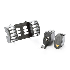 Rugged Ridge AC Vent Switch Pod 1 Switch USB 97-06 Jeep Wrangler TJ/LJ