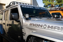 Cargar imagen en el visor de la galería, KC HiLiTES 18-23 Jeep JL/JT/4xe FLEX ERA 4 2-Light Sys Pillar Mount (80W Combo Beam)
