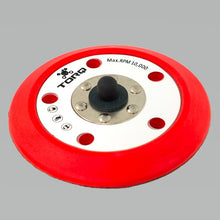 Cargar imagen en el visor de la galería, Chemical Guys TORQ R5 Dual-Action Red Backing Plate w/Hyper Flex Technology - 5in