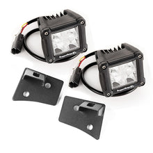 Cargar imagen en el visor de la galería, Rugged Ridge 07-18 Jeep Wrangler JK Dual Cube Windshield LED Kit w/ Brackets