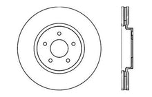 Cargar imagen en el visor de la galería, StopTech Nissan 370z / Infiniti G37 SportStop Drilled Front Left Rotor