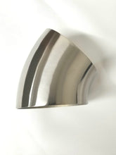 Cargar imagen en el visor de la galería, Ticon Industries 3.0in Diameter 45 Degree 1D/3in CLR 1.2mm /.047in Wall Thickness Titanium Elbow