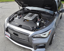 Cargar imagen en el visor de la galería, Injen 14 Infiniti Q50 3.7L V6 Black Dual Short Ram Intake w/ MR Techn and Heat Shields