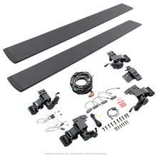 Cargar imagen en el visor de la galería, RealTruck 14-18 Chevrolet Silverado 1500 DC 4dr VoltStep Electric Running Board Kit - Tex. Blk