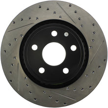 Cargar imagen en el visor de la galería, StopTech 11-12 Dodge Durango Sport Drilled &amp; Slotted Front Driver-Side Brake Rotor