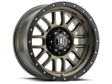 Cargar imagen en el visor de la galería, ICON Alpha 17x8.5 6x135 6mm Offset 5in BS 87.1mm Bore Bronze Wheel