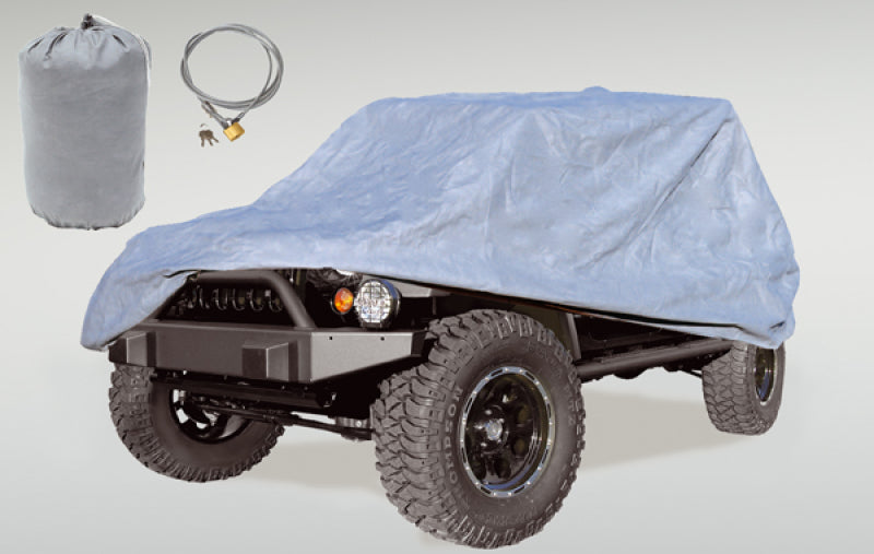 Rugged Ridge Full Car Cover Kit 81-86 CJ-8 04-18 LJ JK Unl