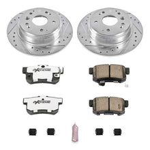 Load image into Gallery viewer, Power Stop 04-08 Acura TL Rear Z26 Street Warrior Brake Kit