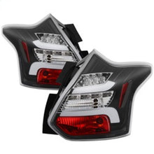 Cargar imagen en el visor de la galería, Spyder 12-14 Ford Focus 5DR LED Tail Lights - Black (ALT-YD-FF12-LED-BK)