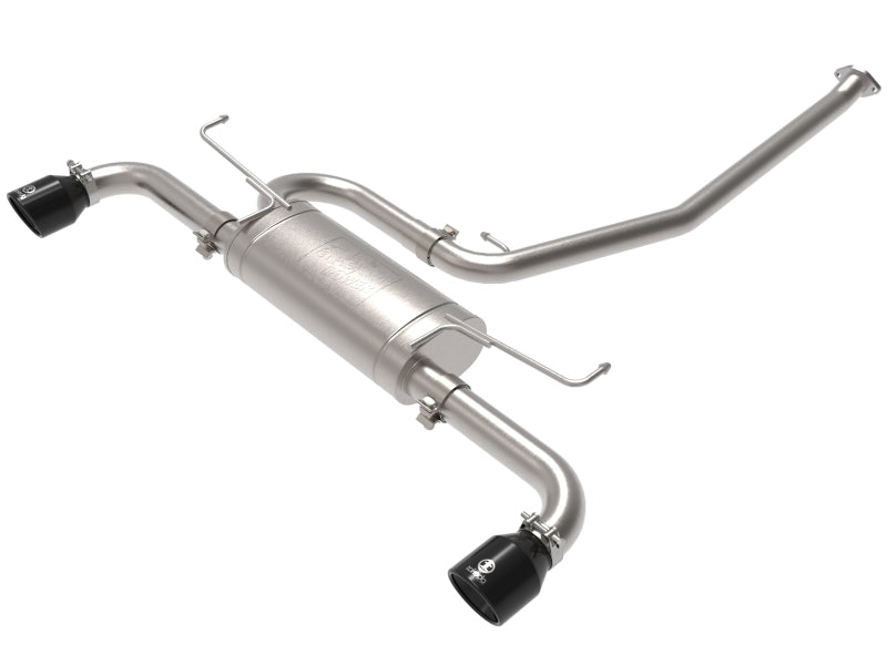 aFe POWER Takeda 19-21 Toyota RAV4 L4-2.5L 304SS CB Exhaust w/ Black Tips