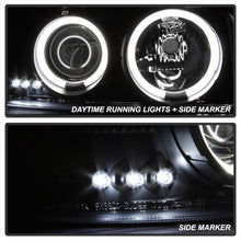 Load image into Gallery viewer, Spyder GMC Sierra 1500/2500 99-06 Projector Headlights CCFL Halo LED Blk Smke PRO-YD-CDE00-CCFL-BSM