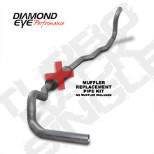 Load image into Gallery viewer, Diamond Eye KIT 4in TB MFLR RPLCMENT PIPE SGL AL: 89-93 DODGE CUMMINS 5.9L