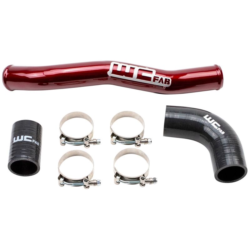 Wehrli 2020+ Chevrolet 6.6L L5P Duramax Upper Coolant Pipe - WCFab Red