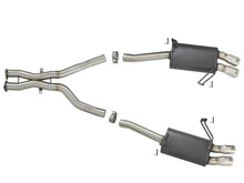 Cargar imagen en el visor de la galería, aFe MACH Force-Xp 2-1/2in 304 SS Cat-Back Exhaust w/Polished Tips 05-08 BMW Z4 M Coupe (E86) L6 3.2L