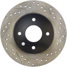 Cargar imagen en el visor de la galería, StopTech Slotted &amp; Drilled Sport Brake Rotor