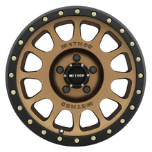 Cargar imagen en el visor de la galería, Method MR305 NV 20x10 -18mm Offset 5x5.5 108mm CB Method Bronze/Black Street Loc Wheel