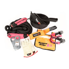 Cargar imagen en el visor de la galería, Rugged Ridge Premium Recovery Kit with Mesh Bag