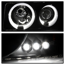 Cargar imagen en el visor de la galería, Spyder GMC Sierra 1500/2500 99-06 Projector Headlights LED Halo LED Blk Smke PRO-YD-CDE00-HL-BSM