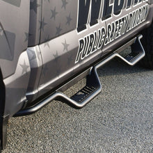 Cargar imagen en el visor de la galería, Westin 15-22 Ford F-150 SuperCrew / 17-22 F-250/350 Crew Cab Outlaw Nerf Step Bars