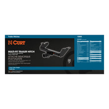 Cargar imagen en el visor de la galería, Curt Universal Class 3 Multi-Fit Trailer Hitch w/2in Receiver BOXED