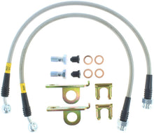 Cargar imagen en el visor de la galería, StopTech 04-08 Cadillac STS / 05-08 14-15 Chevrolet Corvette Stainless Steel Rear Brake Lines