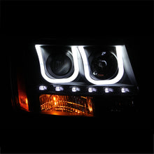 Cargar imagen en el visor de la galería, ANZO 2007-2013 Chevrolet Avalanche Projector Headlights w/ U-Bar Black