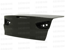 Cargar imagen en el visor de la galería, Seibon 08-09 Mitsubishi Evo X OEM-style Carbon Fiber Trunk Lid