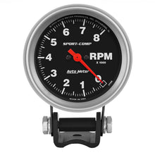 Cargar imagen en el visor de la galería, Autometer Standard 2-5/8in 8,000 RPM Pedestal Mount Tachometer Sport Comp