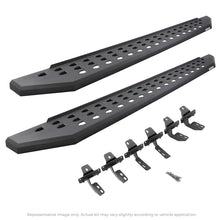 Cargar imagen en el visor de la galería, Go Rhino 2022 Toyota Tundra Crew Max 4dr RB20 Kit w/RB20 Running Board + Brkts - Tex. Blk