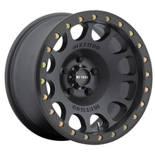 Cargar imagen en el visor de la galería, Method MR105 Beadlock 17x9 -38mm Offset 5x5 71.5mm CB Matte Black w/BH-H24125 Wheel