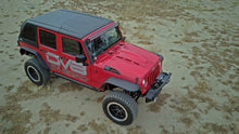 Cargar imagen en el visor de la galería, DV8 Offroad 07-18 Jeep Wrangler JK Metal Heat Dispersion Hood - Primer Black