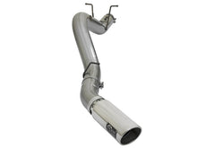 Load image into Gallery viewer, aFe LARGE BORE HD 5in 409-SS DPF-Back Exhaust w/Polished Tip 2017 GM Duramax V8-6.6L (td) L5P