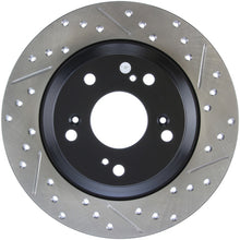 Cargar imagen en el visor de la galería, StopTech 00-09 S2000 Slotted &amp; Drilled Left Rear Rotor