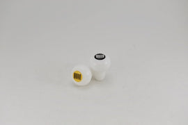 Kartboy Subaru Knuckleball Shift Knob - 5-Speed - White Delrin