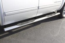 Cargar imagen en el visor de la galería, Lund 10-17 Dodge Ram 2500 Crew Cab 4in. Oval Straight SS Nerf Bars - Polished