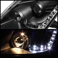 Cargar imagen en el visor de la galería, Spyder Nissan 350Z 06-08 Projector Headlights Xenon/HID Model- DRL Blk PRO-YD-N350Z06-HID-DRL-BK