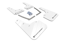 Rally Armor 16-21 Honda Civic Si Coupe White UR Mud Flap w/ Black Logo