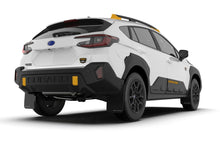 Load image into Gallery viewer, Rally Armor 24-26 Subaru Crosstrek (Wilderness Only) Black UR Mudflap W/Wild-Orange Logo No Drill Re