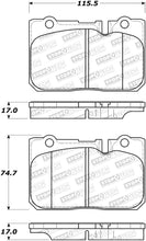 Load image into Gallery viewer, StopTech Street Brake Pads