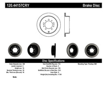 Cargar imagen en el visor de la galería, Stoptech 08-17 Toyota Land Cruiser / 08-17 Lexus LX Rear Premium Cryo Rotor