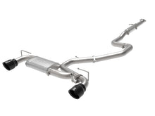 Cargar imagen en el visor de la galería, aFe Hyundai Veloster N 21-22 L4-2.0L (t) Takeda Cat-Back Exhaust System- Black Tips