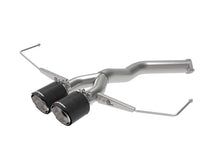 Cargar imagen en el visor de la galería, aFe Takeda 3in-2.5in 304 SS Axle-Back Exhaust w/ Carbon Tip 19-20 Hyundai Veloster I4-1.6L(t)