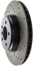 Cargar imagen en el visor de la galería, StopTech 11-13 BMW 550i Rear Left Drilled Sport Brake Rotor