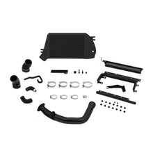 Cargar imagen en el visor de la galería, Mishimoto 2015 Subaru WRX Top-Mount Intercooler Kit - Powder Coated Black &amp; Black Pipes