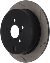 Cargar imagen en el visor de la galería, StopTech Power Slot 08-10 WRX Rear Left Slotted Rotor