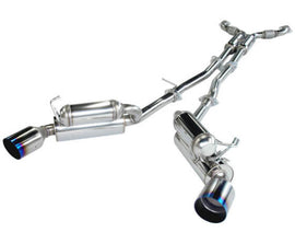 HKS 03-07 G35 Dual Hi-Power Ti Tip Catback Exhaust (SUS304 NO COATING)