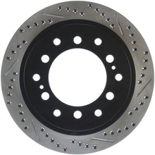 Cargar imagen en el visor de la galería, StopTech Slotted &amp; Drilled Sport Brake Rotor