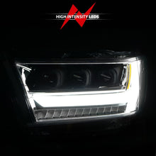 Cargar imagen en el visor de la galería, ANZO 19-20 Dodge Ram 1500 Tradesman LED Projector Headlights Plank Style w/Sequential Black (Driver)